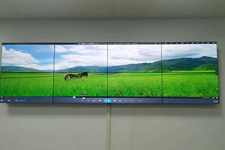 LCD液晶拼接单元-广州市南沙区某净水厂监控中心项目