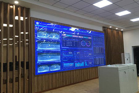 LCD液晶拼接单元-河南省某水利学院智慧水利项目